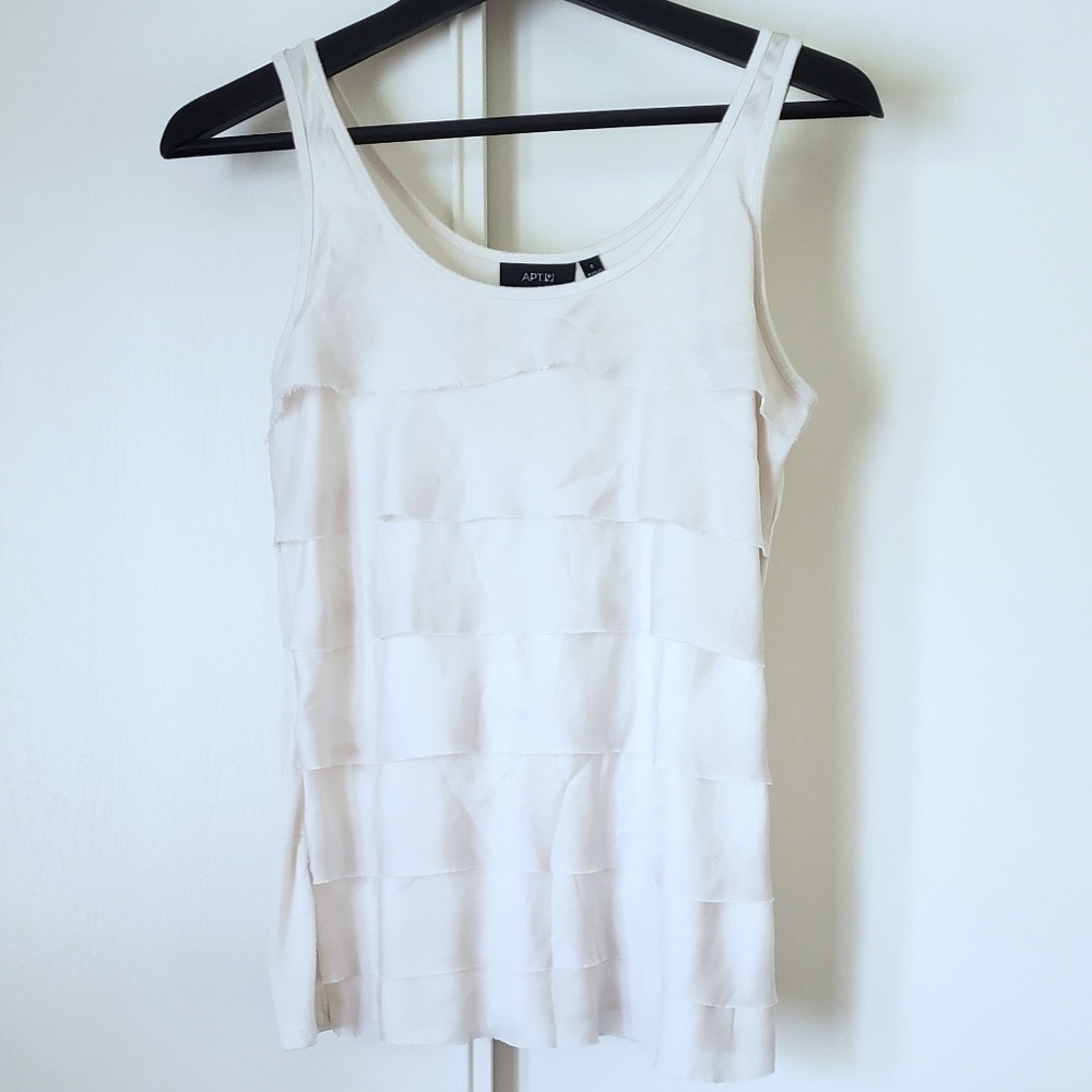 LAST CHANCE Apt. 9 Ruffle Front Tank Top